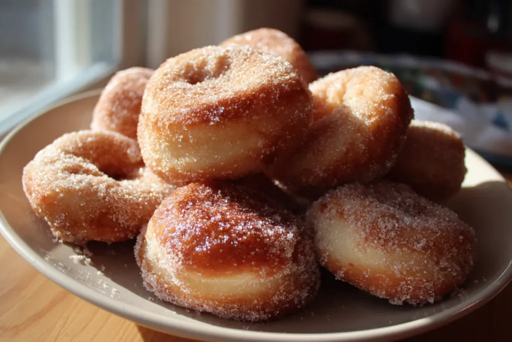 How to make Air Fryer Donuts — key cooking step