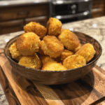 Cornbread Poppers finished dish for recipe card