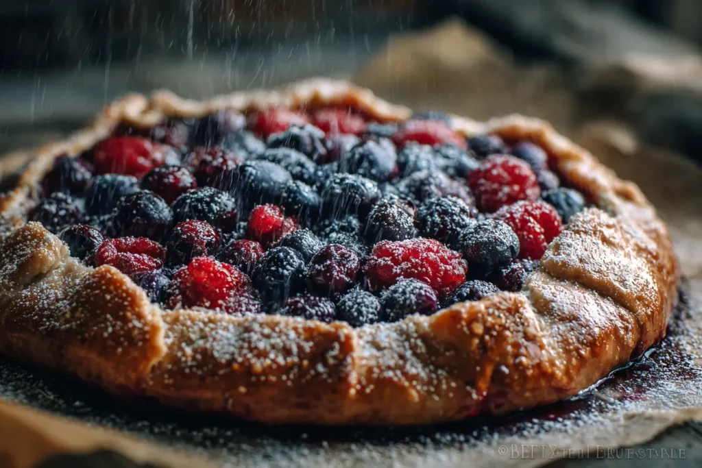Freeform Berry Tart — chef-tested restaurant-quality photo