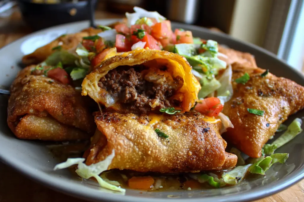 Fried Chimichangas — chef-tested restaurant-quality photo