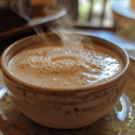 Homemade Coffee Creamer final result", Clear, well-lit image of Homemade Coffee Creamer used in the recipe card, showing texture, doneness, and final presentation.